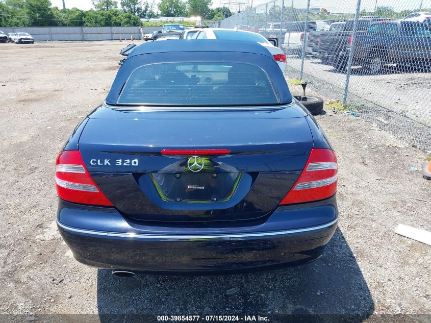 2005 Mercedes-Benz Clk 320 VIN: WDBTK65GX5T052241 Lot: 39854577