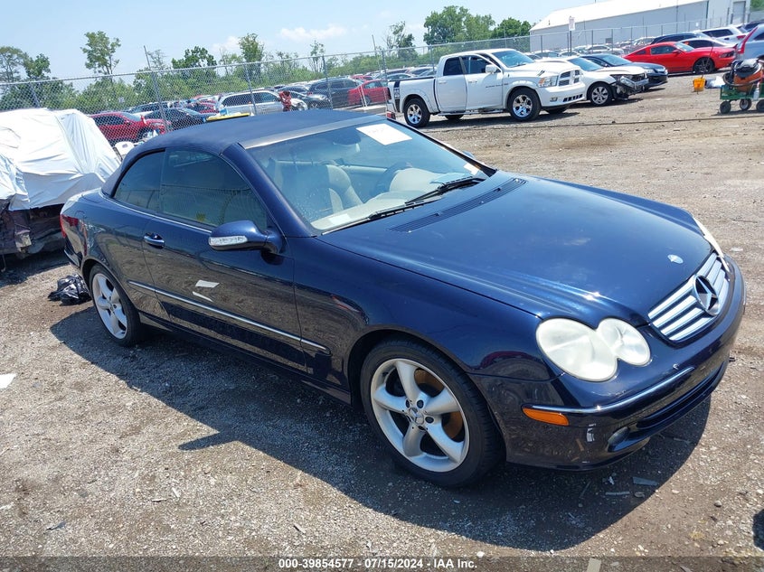 2005 Mercedes-Benz Clk 320 VIN: WDBTK65GX5T052241 Lot: 39854577