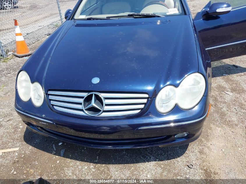 2005 Mercedes-Benz Clk 320 VIN: WDBTK65GX5T052241 Lot: 39854577