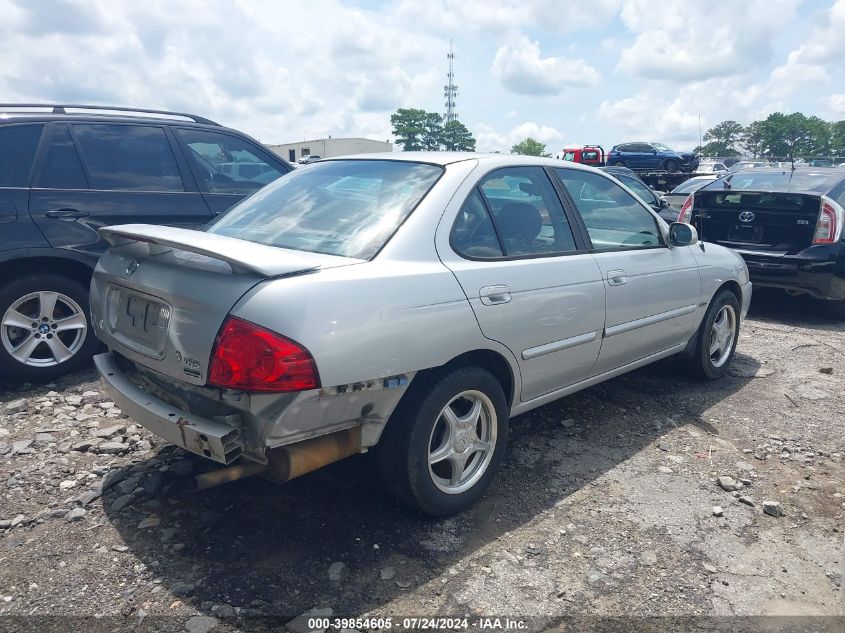 2005 Nissan Sentra 1.8S VIN: 3N1CB51D35L527369 Lot: 39854605