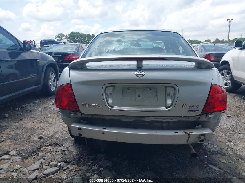 2005 Nissan Sentra 1.8S VIN: 3N1CB51D35L527369 Lot: 39854605