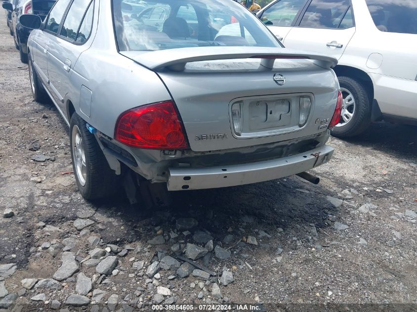 2005 Nissan Sentra 1.8S VIN: 3N1CB51D35L527369 Lot: 39854605