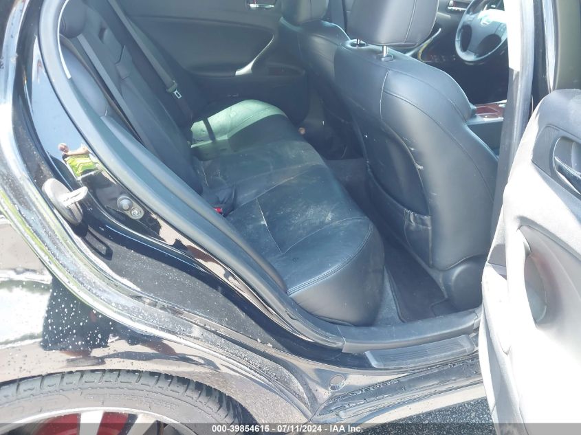 2008 Lexus Is 250 VIN: JTHBK262685077640 Lot: 39854615