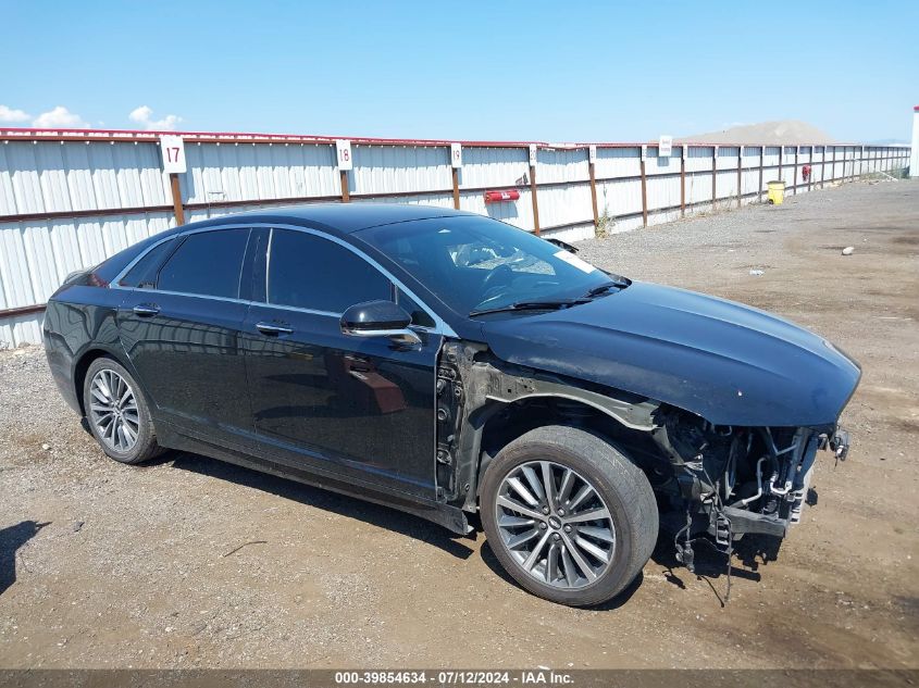 2018 Lincoln Mkz Hybrid Select VIN: 3LN6L5LUXJR609977 Lot: 39854634