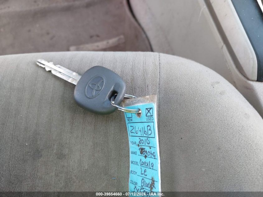 2010 Toyota Corolla Le VIN: 2T1BU4EE6AC464328 Lot: 39854660