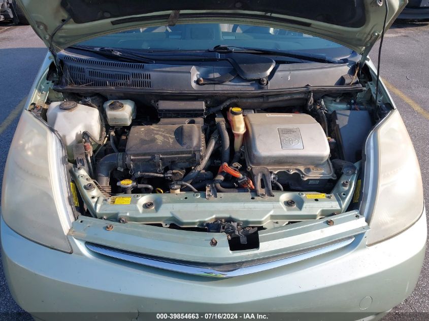 2006 Toyota Prius VIN: JTDKB20U167544668 Lot: 39854663