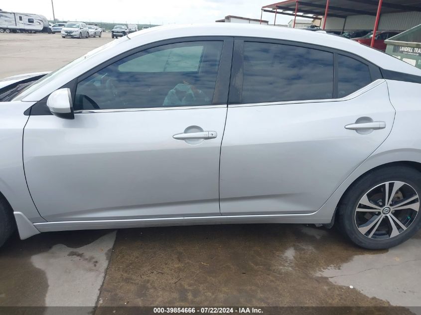 2021 Nissan Sentra Sv Xtronic Cvt VIN: 3N1AB8CV3MY201412 Lot: 39854666