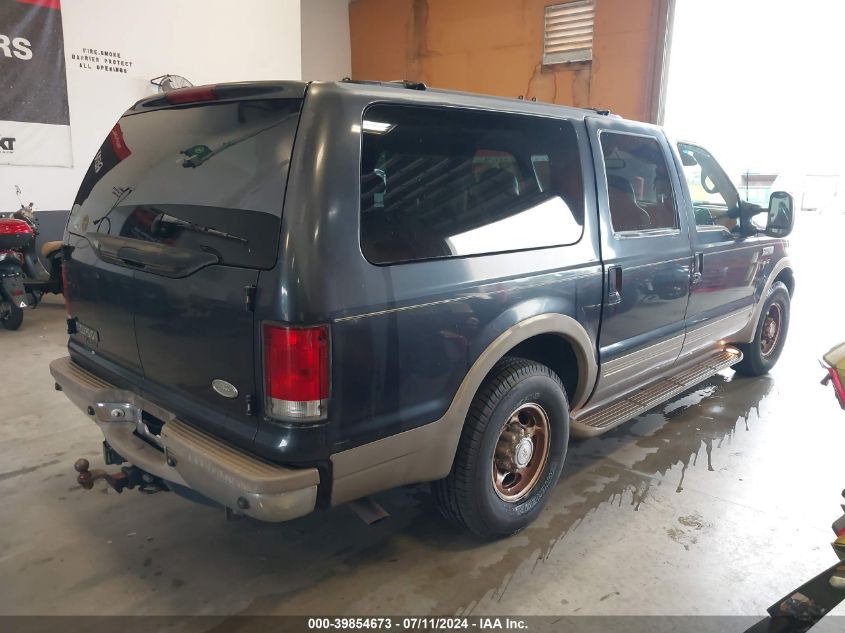 2000 Ford Excursion Limited VIN: 1FMNU42S3YEE50378 Lot: 39854673