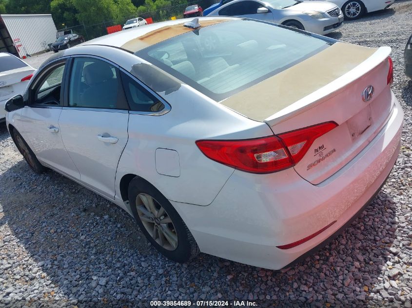 2015 Hyundai Sonata Se VIN: 5NPE24AFXFH131667 Lot: 39854689