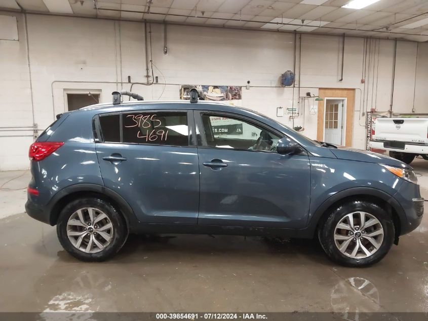 2016 Kia Sportage Lx VIN: KNDPBCAC2G7873804 Lot: 39854691