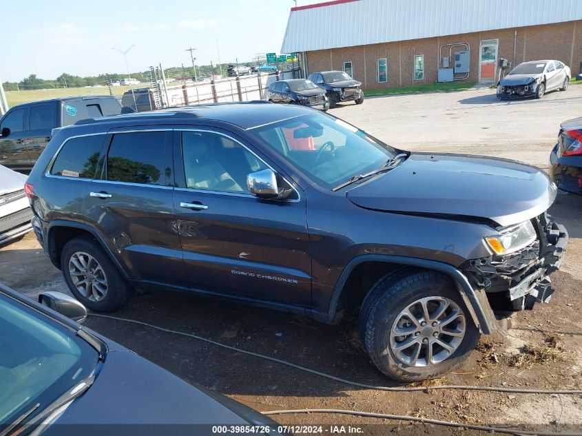 2014 Jeep Grand Cherokee Limited VIN: 1C4RJEBG1EC573099 Lot: 39854726