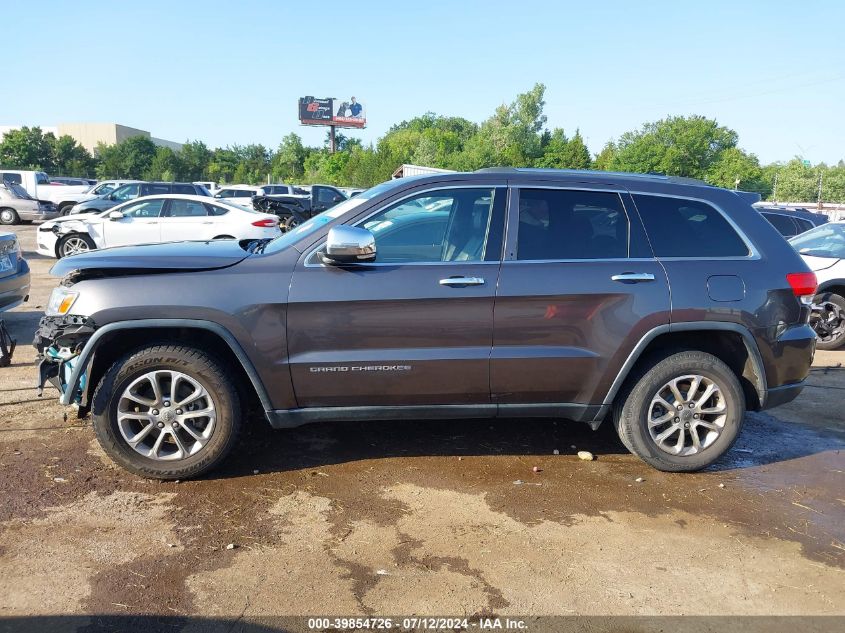 2014 Jeep Grand Cherokee Limited VIN: 1C4RJEBG1EC573099 Lot: 39854726