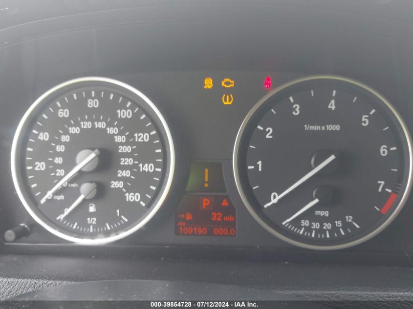 2010 BMW X5 xDrive30I VIN: 5UXFE4C58AL384876 Lot: 39854728