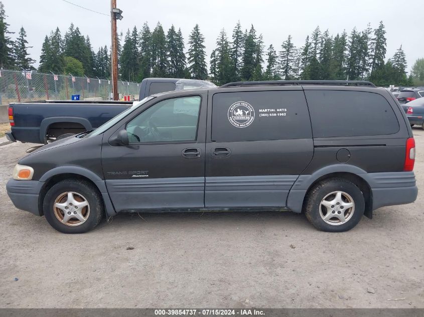 1998 Pontiac Trans Sport VIN: 1GMDX03E8WD158636 Lot: 39854737