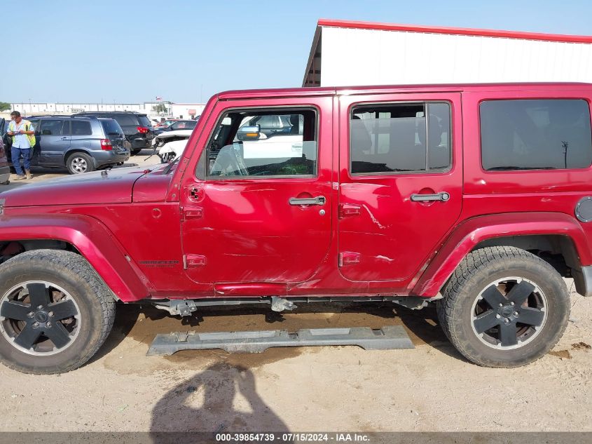 2012 Jeep Wrangler Unlimited Sahara VIN: 1C4BJWEG8CL256615 Lot: 39854739