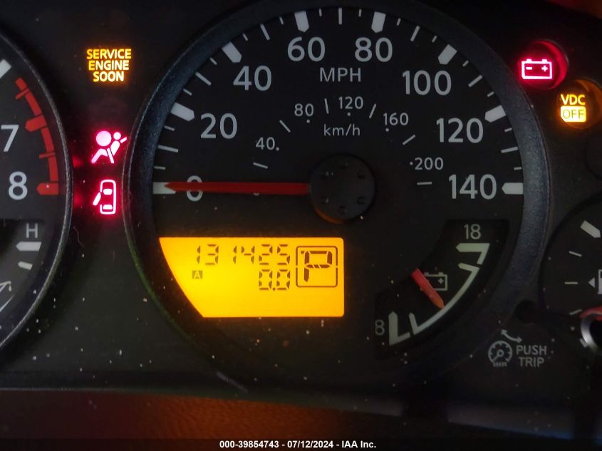 2008 Nissan Xterra Off Road/S/Se VIN: 5N1AN08U38C532362 Lot: 39854743