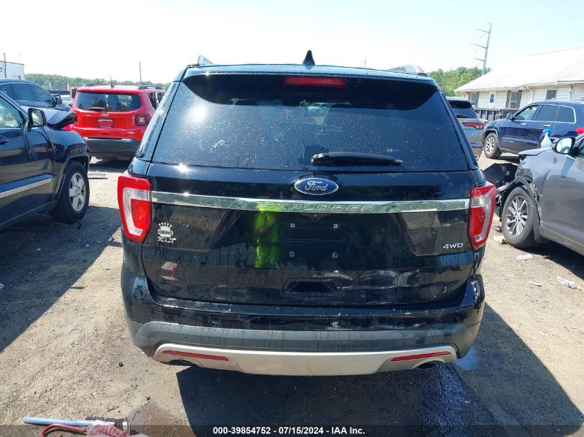 2017 Ford Explorer Xlt VIN: 1FM5K8D87HGD74554 Lot: 39854752