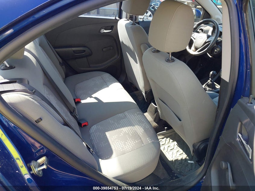 2012 Chevrolet Sonic 1Ls VIN: 1G1JB5SH9C4216739 Lot: 39854753