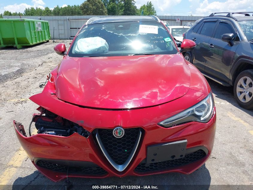 2019 Alfa Romeo Stelvio Ti Lusso Awd VIN: ZASPAKBN9K7C50788 Lot: 39854771