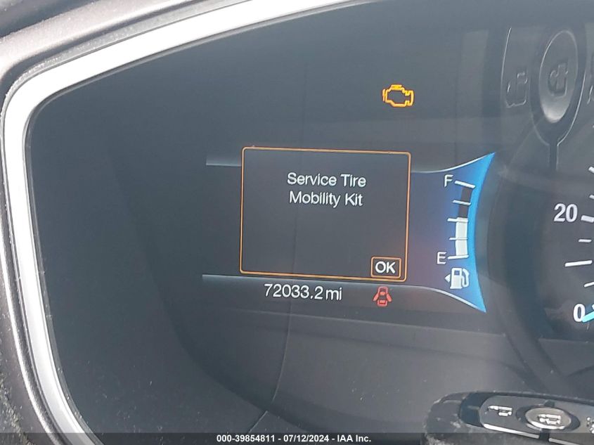 2019 Ford Fusion Hybrid Se VIN: 3FA6P0LU8KR101395 Lot: 39854811