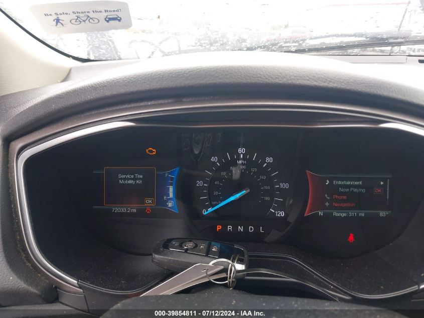 2019 Ford Fusion Hybrid Se VIN: 3FA6P0LU8KR101395 Lot: 39854811