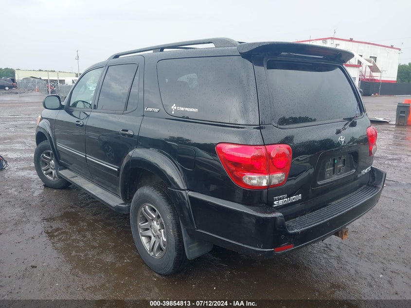 2006 Toyota Sequoia Limited V8 VIN: 5TDBT48A86S268885 Lot: 39854813