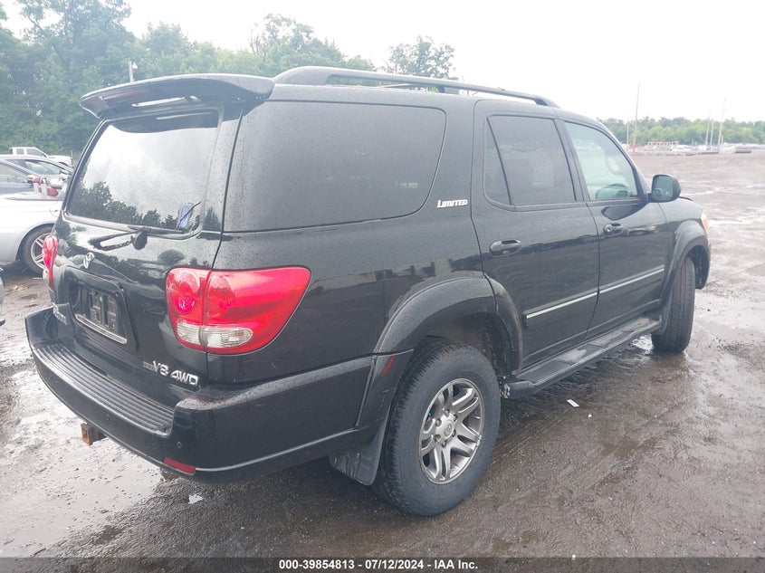 2006 Toyota Sequoia Limited V8 VIN: 5TDBT48A86S268885 Lot: 39854813