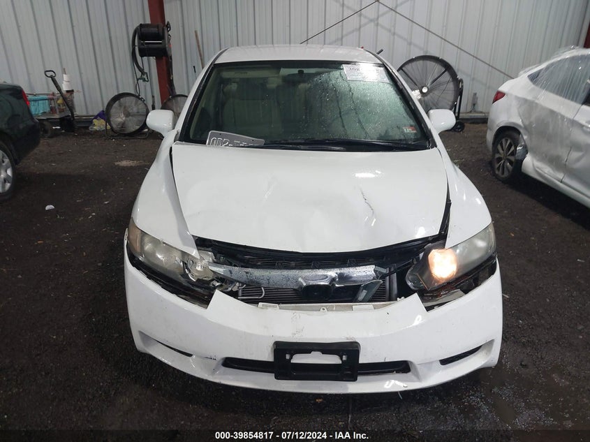 2010 Honda Civic Lx VIN: 2HGFA1F53AH568936 Lot: 39854817