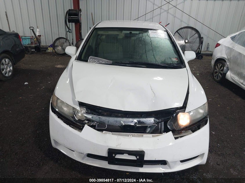 2010 Honda Civic Lx VIN: 2HGFA1F53AH568936 Lot: 39854817