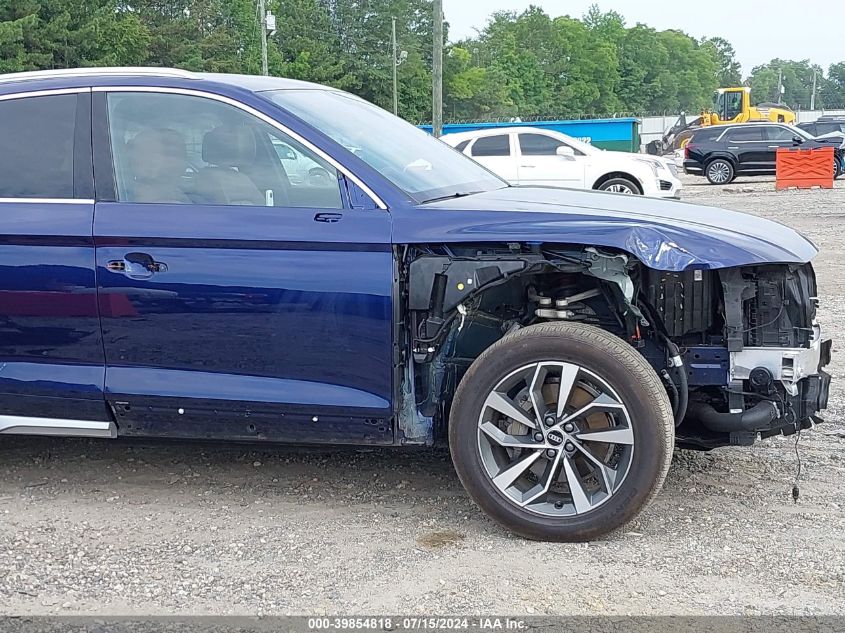 2021 Audi Q5 Premium Plus 45 Tfsi Quattro S Tronic VIN: WA1BAAFY7M2058653 Lot: 39854818