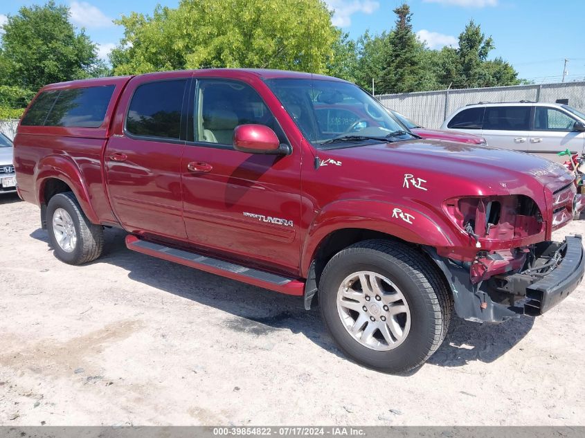 2004 Toyota Tundra Double Cab Limited VIN: 5TBDT48114S450989 Lot: 39854822