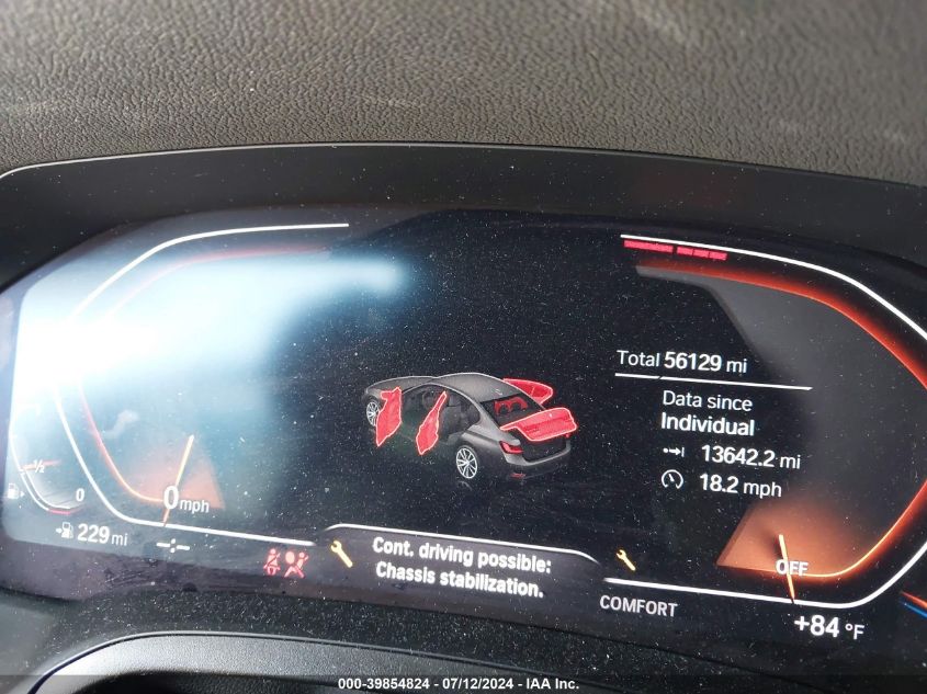 2020 BMW 3 Series 330I xDrive VIN: 3MW5R7J08L8B03905 Lot: 39854824