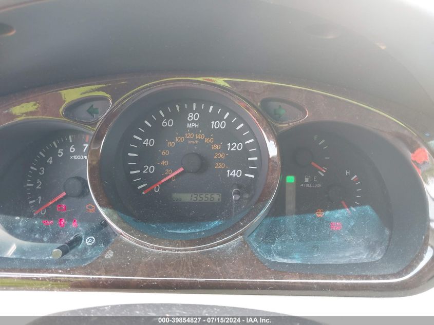 2001 Toyota Highlander V6 VIN: JTEGF21A210018934 Lot: 39854827