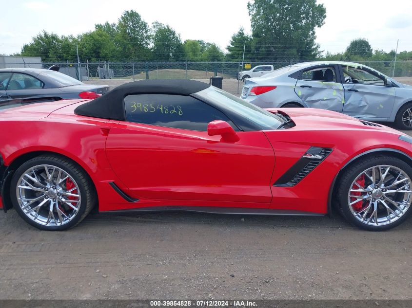 2015 Chevrolet Corvette Z06 VIN: 1G1YT3D69F5602782 Lot: 39854828