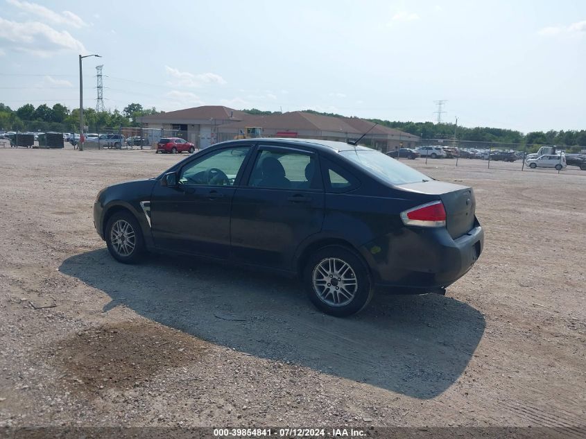 2008 Ford Focus Se/Ses VIN: 1FAHP35N48W137073 Lot: 39854841