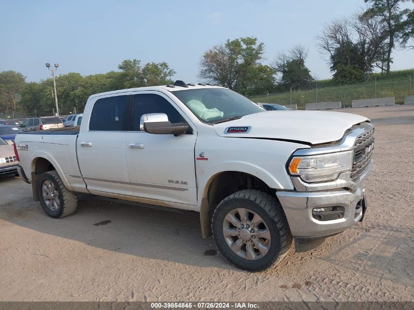 2022 Ram 2500 Limited 4X4 6'4 Box VIN: 3C6UR5SL2NG129055 Lot: 39854845