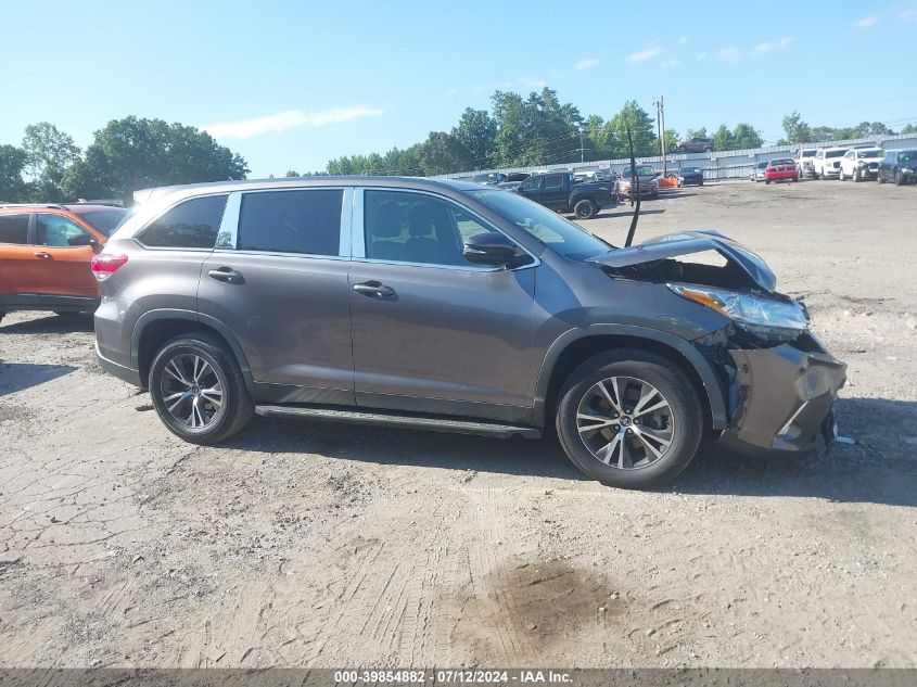 2019 TOYOTA HIGHLANDER LE - 5TDZARFH7KS052442