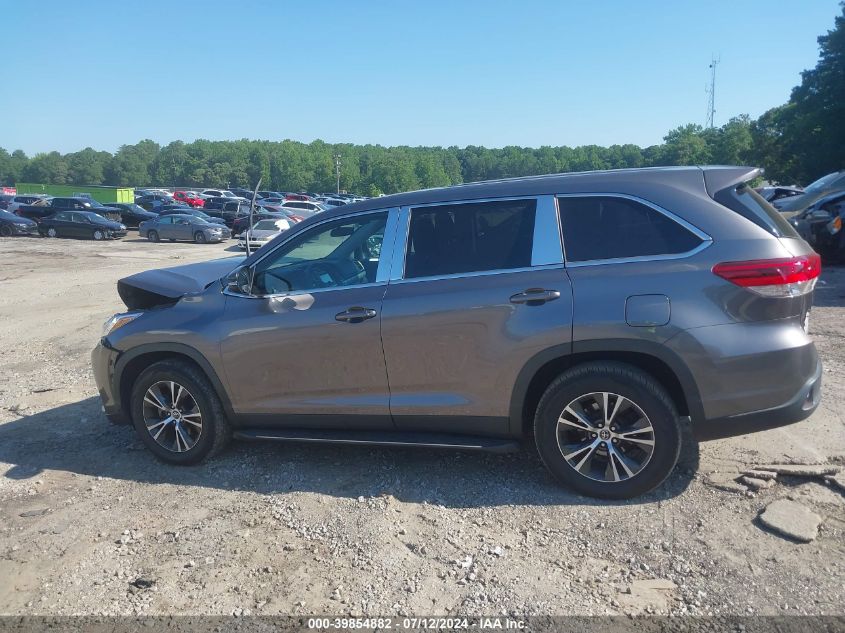 2019 TOYOTA HIGHLANDER LE - 5TDZARFH7KS052442