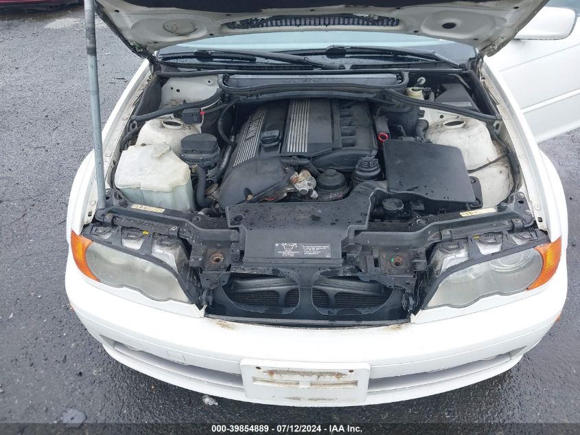 2001 BMW 330Ci VIN: WBABN53461JU21798 Lot: 39854889