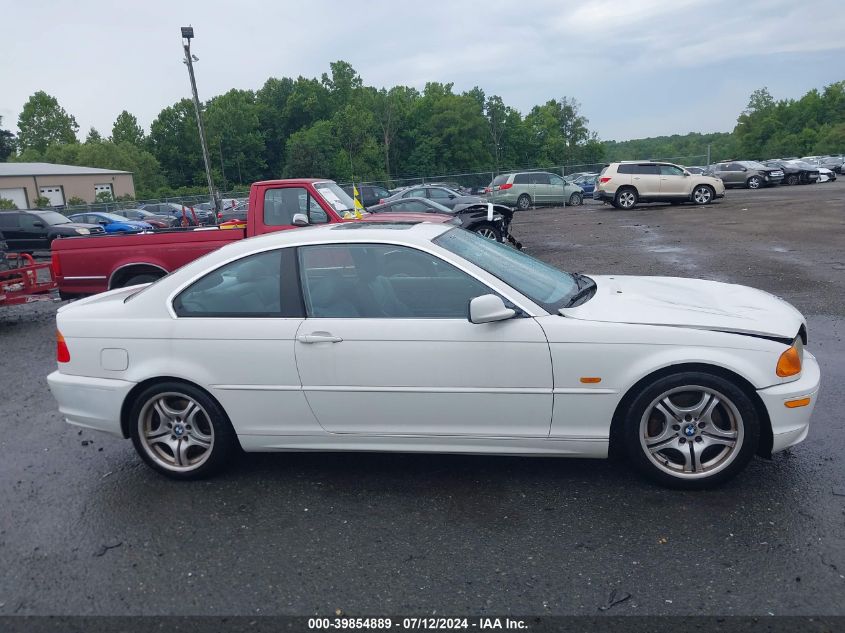 2001 BMW 330Ci VIN: WBABN53461JU21798 Lot: 39854889