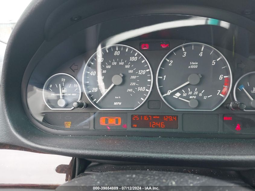 2001 BMW 330Ci VIN: WBABN53461JU21798 Lot: 39854889