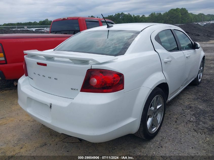 2013 Dodge Avenger Sxt VIN: 1C3CDZCB9DN742283 Lot: 39854906