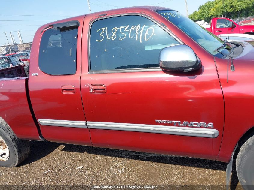 2006 Toyota Tundra Sr5 VIN: 5TBRU341668484607 Lot: 39854910