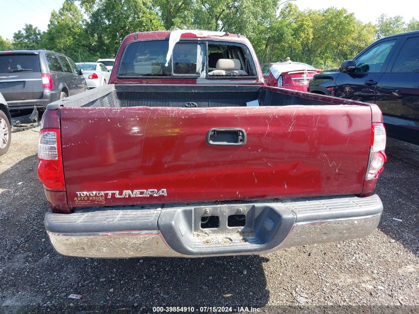 2006 Toyota Tundra Sr5 VIN: 5TBRU341668484607 Lot: 39854910