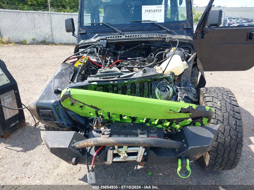 1997 Jeep Wrangler Sport VIN: 1J4FY19S3VP452563 Lot: 39854935