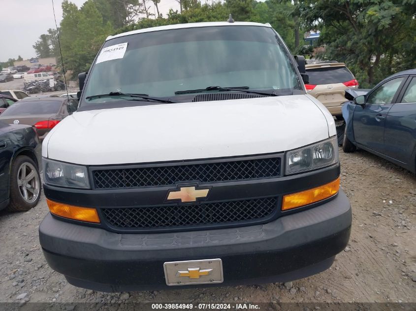 2019 Chevrolet Express 2500 Work Van VIN: 1GCWGAFG3K1362627 Lot: 39854949