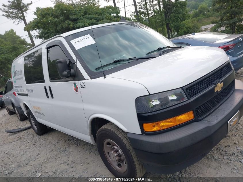 2019 Chevrolet Express 2500 Work Van VIN: 1GCWGAFG3K1362627 Lot: 39854949