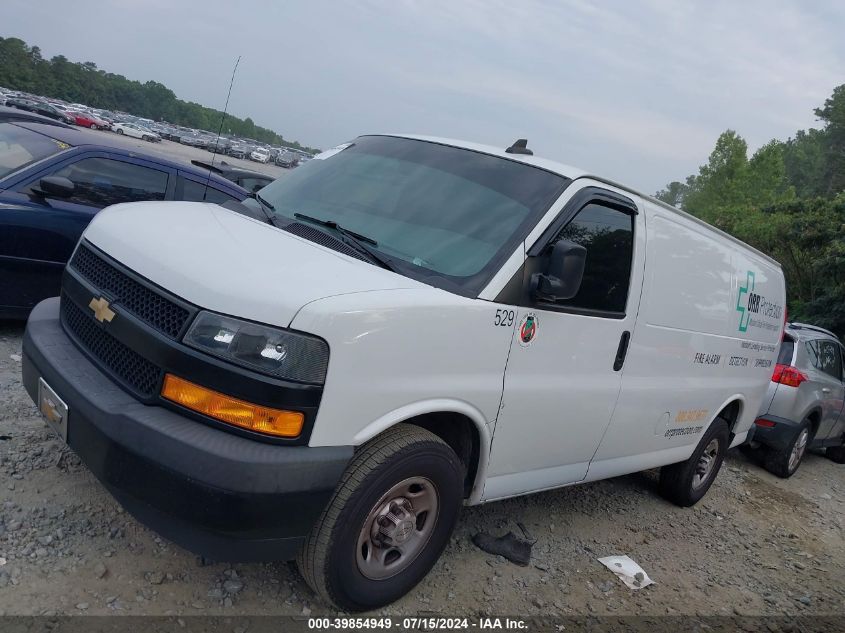 2019 Chevrolet Express 2500 Work Van VIN: 1GCWGAFG3K1362627 Lot: 39854949