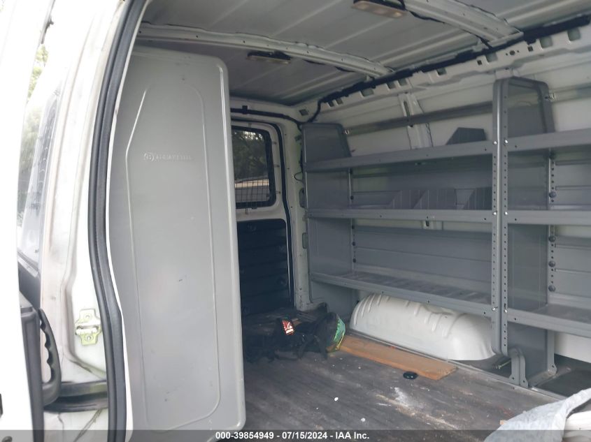 2019 Chevrolet Express 2500 Work Van VIN: 1GCWGAFG3K1362627 Lot: 39854949