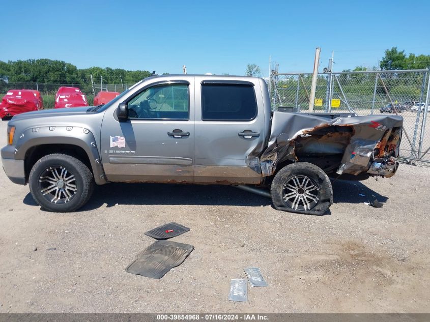 2009 GMC Sierra 1500 K1500 Sle VIN: 3GTEK23339G109465 Lot: 39854968